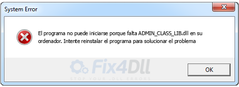 ADMIN_CLASS_LIB.dll falta