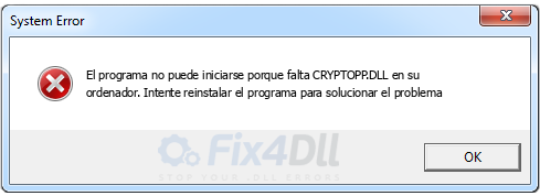 CRYPTOPP.DLL falta