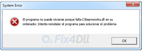 CSteamworks.dll falta