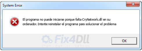 CryNetwork.dll falta