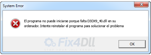D3DX9_40.dll falta