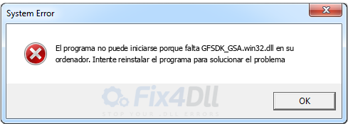 GFSDK_GSA.win32.dll falta