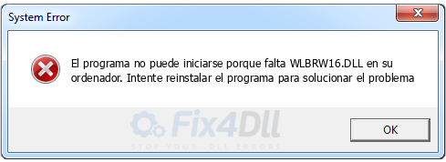 WLBRW16.DLL falta