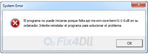 api-ms-win-core-bem-l1-1-0.dll falta