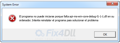 api-ms-win-core-debug-l1-1-1.dll falta