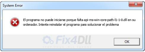 api-ms-win-core-path-l1-1-0.dll falta