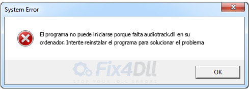 audiotrack.dll falta