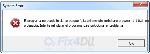 ext-ms-win-smbshare-browser-l1-1-0.dll falta
