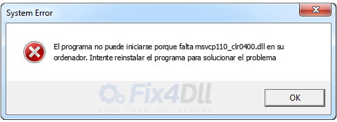 msvcp110_clr0400.dll falta