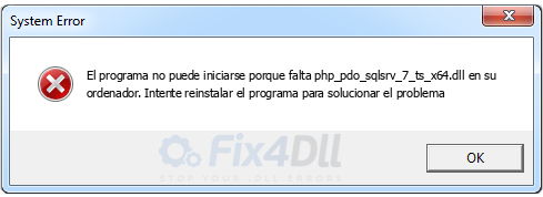 php_pdo_sqlsrv_7_ts_x64.dll falta