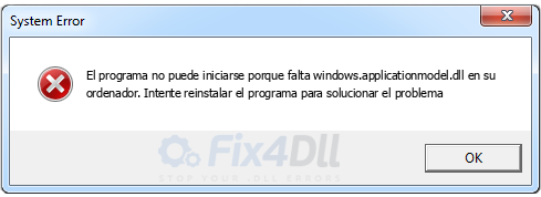 windows.applicationmodel.dll falta